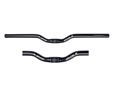 BNVB Mountainbike Aluminiumlenker 25.4mm/31.8mm, Riser Bars 680mm, Schwarz, 220g