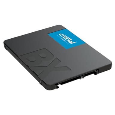 Crucial BX500 SATA SSD 480GB, 2,5" Interne Festplatte, bis zu 540 MB/s, kompatibel mit Laptop und Desktop (PC), 3D NAND, Dynamische Schreibbeschleunigung - CT480BX500SSD1