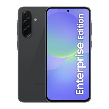 Samsung Galaxy A36 5G Enterprise Edition, AI Smartphone ohne Vertrag, Android-Handy mit Knox Suite, 6 GB RAM, 128 GB Speicher, 50-MP-Kamera, Awesome Graphite, 3 Jahre Herstellergarantie
