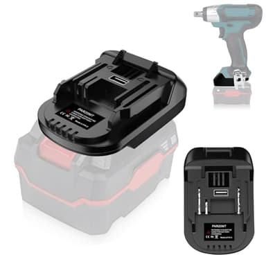 PAR20MT Adapter für Parkside auf Makita, Akku-Konverter für Parkside 20V XTeam Akku auf für Makita 18V Elektrowerkzeuge(nur Adapter)