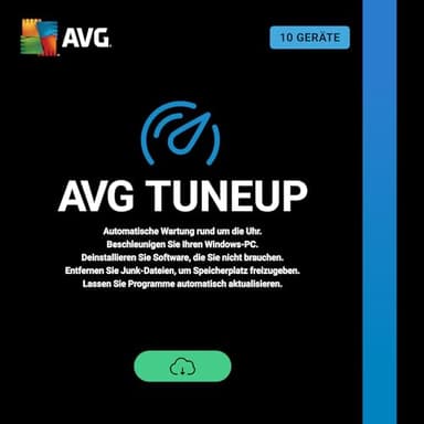 AVG TuneUp 2026| 10 Geräte | 1 Jahr | Aktivierungscode per Email