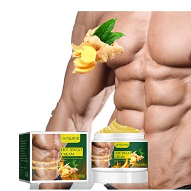 SoliPac Gynecomastia Tightening Ginger Cream,Chest Cellulite Reduction Cream,Natural Organic Aloe Slimming Hot Cream Brust-bauch-fettentfernung Für Männer Und Frauen