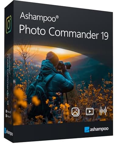 Photo Commander 19 - Bildbearbeitungsprogramm, Das Multitalent zum Betrachten, Bearbeiten und Organisieren Deiner Fotos, umfangreiche Funktionen, einfach zu bedienen im Fotobearbeitungsprogramm