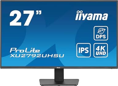 iiyama Prolite XU2792UHSU-B6 68,5cm 27" IPS LED-Monitor 4K UHD HDMI DP USB3.2 USB-C 15W DPS Slim-Line schwarz
