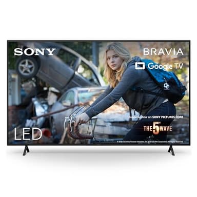 Sony BRAVIA, KD-65X75WL, 65 Zoll Fernseher, LED, 4K HDR, Google TV, Smart TV, Works with Alexa, BRAVIA CORE, HDMI 2.1, Gaming-Menü mit ALLM