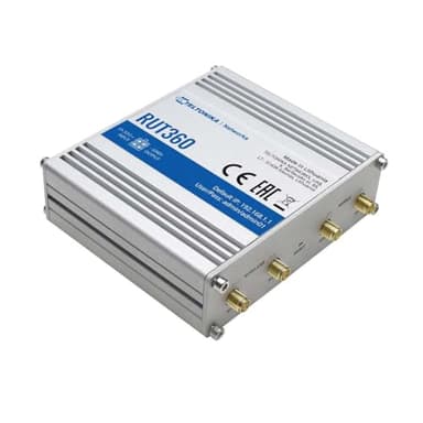 Teltonika RUT360 LTE CAT6 Industrial Cellular Router