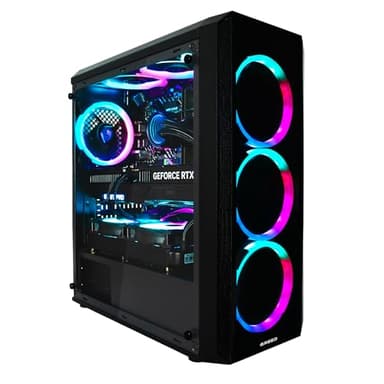 Greed® MK2 Pro - High End Gaming PC - Intel Core i7 12700F + Nvidia Geforce RTX 5070 12GB - Schneller RGB Computer + 4K Rechner mit 4,9 GHZ - 32 GB DDR4 RAM - Wasserkühlung - 1TB SSD - WLAN + W11 Pro