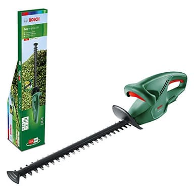 Bosch Akku Heckenschere EasyHedgeCut 18-45 (ohne Akku, 18-Volt-System, Messerlänge 45 cm, im Karton)
