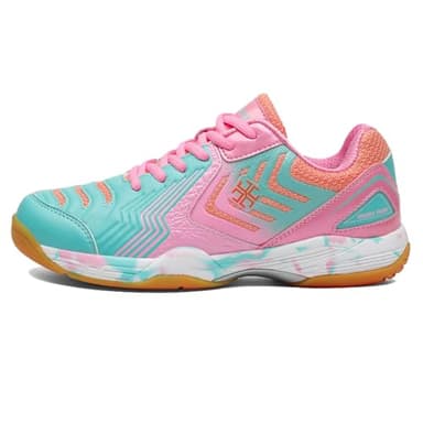 Leichtrit Badminton Schuhe,Tennis Shoes,Volleyball Schuhe Herren,Indoor Hallenturnschuhe,Badminton Schuhe Damen,Tischtennis Schuhe,Komfort,rutschfeste,Atmungsaktives,DäMpfung,Für Einsteiger,Weiß