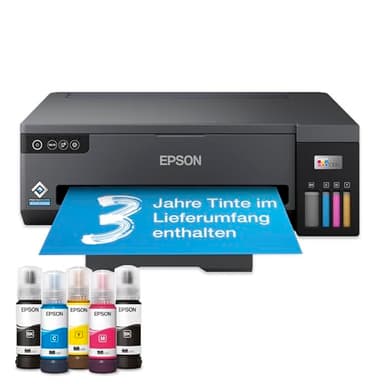 Epson EcoTank ET-14100 Tintentankdrucker | für Zuhause & kleine Büros | mit Zusätzlicher Schwarzer Tinte | WLAN | A3+ | Drucken | Inkl. Tinte für bis zu 3 Jahre