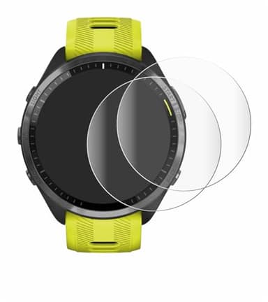 BROTECT 2 Stück Full-Cover Schutzfolie für Garmin Forerunner 965/970 Full-Screen Displayschutz-Folie [3D Curved, Anti-Fingerprint, Kristall-Klar]