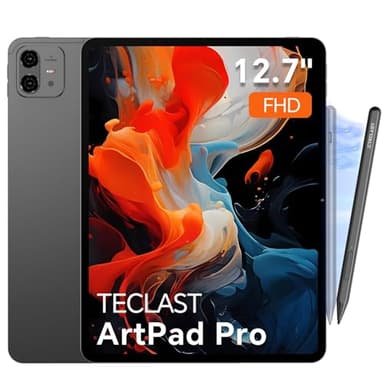 TECLAST Tablet Android Tablets 12.7 Zoll, Dual SIM LTE, Gaming Tablet Helio G99, 20GB RAM 256GB ROM, 10000mAh, Widevine L1, GPS/GMS, TypeC Anschluss, 30W Schnellladung, Stift inkl.