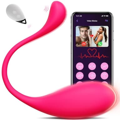 HIVEFUN Sex Spielzeug für die Frau Vibration für Frauen, APP Vibrator mit 9 Modi Erotisches Sexspielzeug für Paare Vibratoren, Vibratorstarb Frauen Klitoris Dildo Vibro Ei Sex Toys mit Fernsteuerung