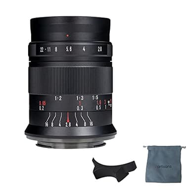 7Artisans 60 mm F2.8 Mark II Makro MF Objektiv für Canon RF Mount, Werkzeug für EOS-R/R3/RP/R5/R6 Kameras