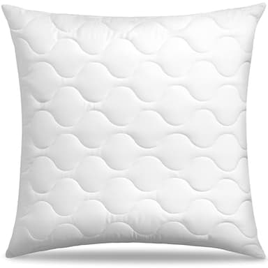 Siebenschläfer Kopfkissen 80x80 – Nachfüllbares Kissen mit Mikrofaser-Füllung (80 x 80 cm)