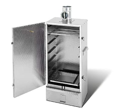 Isolierter und geprägter Smoki Räucherofen: 85cm hoch - Nr. 8543