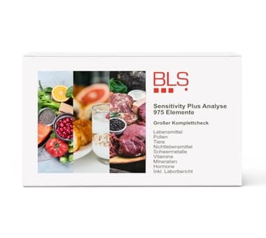Sensitivity Plus Analyse 975 Elemente Haaranalyse Allergiecheck/Laktoseintoleranz Glutenintoleranz/Schwermetallbelastung, Mineralhaushalt/Vitamine/Hormonstatus/Darmbiom/Haarmineralanalyse