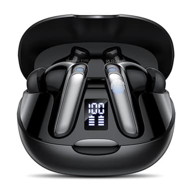 AI Kopfhörer Übersetzer, 3-in-1 Sprachübersetzer Kopfhörer 164 Sprachen mit App, 7 Übersetzungsmodi Echtzeit Übersetzer Ohrhörer, 48H Bluetooth 5.3 Übersetzer Kopfhörer für Lernen, Reisen, Business