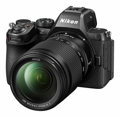Nikon Z5II Kit Z 24-200 mm 1:4-6.3 VR (Vollformat, 24.5MP, Sensor-Shift-Bildstabilisator (5 Achsen), Motiverkennung, 3D Tracking, kostenloser Cloudservice)