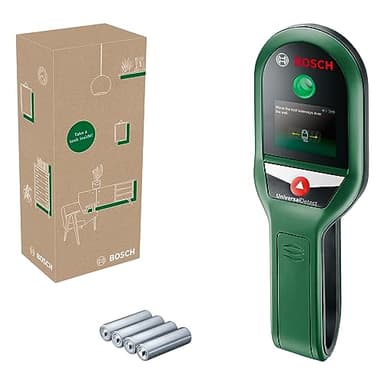 Bosch Ortungsgerät UniveralDetect (Schritt-für-Schritt Display Anleitung für einfache Bedienung, Leitungs-& Balkenfinder, im E-Commerce Karton)