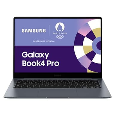 PC Portable Samsung -Galaxy Book 4 Pro -14 AMOLED Tactile -Core Ultra 5-125H -RAM 16Go -512Go SSD -Intel Arc Graphics -Windows 11