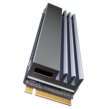 iDsonix 2TB NVMe M.2 SSD mit Heatsink, NVMe 2.0, PCIe 4.0, 7450MB/s Lesen, 6600MB/s Schreiben, 3D TLC NAND with DRAM Cache, Interne PC SSD für E-Sportler, Professioneller Creator