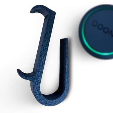 Halterung passend für OOONO NO2 – CO Driver für die Sonnenblende, Sonnenblenden-Clip für OOONO 2. Generation, passgenau & hitzebeständig, Stabiler Blitzerwarner-Halter, Made in Germany