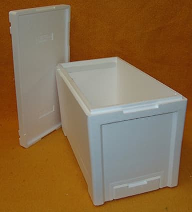 Ablegerkasten Dadant Standart mit Kunstsoffleisten