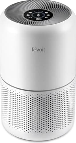LEVOIT Luftreiniger für Allergien und PM2,5, HEPA-Filter, Luftqualität, gegen 99,97% der Milben, Pollen, Gerüche, Schimmel, CADR 240 m³/h, 50 m², 22 dB, Schlaf- und Auto-Modus