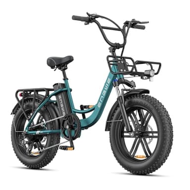 ENGWE E Bike Herren mit 48V 13Ah Batterie, 20 * 4.0 Zoll, 7-Gang Getriebe mit LCD-Display, 250W Motor & 25km/h, Reichweite bis zu 120km L20/L20 Boost