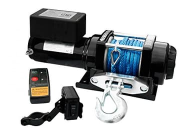 Elektrische ATV Seilwinde 12 V 3500 Lbs Funk Kunststoffseil Dyneema