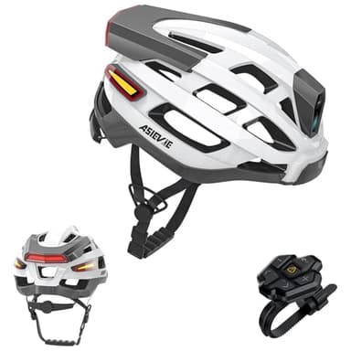 Fahrrad-Smart-Reithelm Fahrrad Helm mit Bluetooth-Funktion, Vorder- und Rücklicht - Geeignet für E-Bikes, Roller, Pendlerräder, Mountainbikes, CPSC, FCC-konform