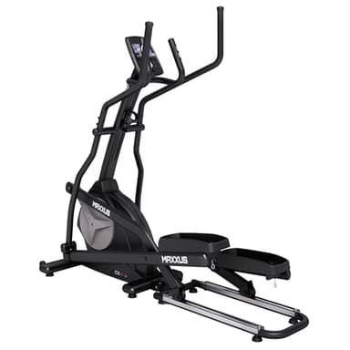 MAXXUS Crosstrainer CX 4.3f klappbar für Zuhause – 51 cm Schrittlänge, Ellipsentrainer bis 135 kg, 24 kg Schwungmasse, 16 Widerstandsstufen, Magnetbremse, App & LCD – Heimtrainer für Ausdauertraining