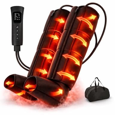 MoCho® Beinmassagegerät Lymphdrainage Gerät Recovery Boots Luftdruck – Elektrische Beinmassage mit Kompression für Durchblutung & Regeneration – Massagegerät Beine gegen Schmerzen & Muskelkater