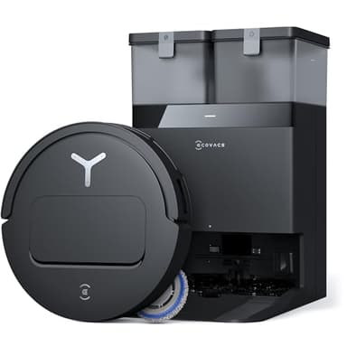 ECOVACS DEEBOT T50 PRO Omni Gen2 Saugroboter mit Wischfunktion, Ausfahrende Seitenbürste und Wischmopp, 21.000 Pa, Auto Zugabe von Reinigungslösung, Moppwäsche mit 75°C heißem Wasser, Ultradünn 81 mm