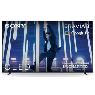 Sony BRAVIA 8 OLED 65 Zoll 4K HDR Google Smart TV (2024) | Gaming Features,IMAX Enhanced, Dolby Vision Atmos, Chromecast, Apple AirPlay, 120Hz 65XR80