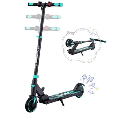 RCB R15 E-Scooter Kinder (8-12-16 Jahre) - bis zu 20 Km/h, Max. Reichweite 16Km, Elektroroller Faltbar für Kinder, Geschenk für Kinder und Jugendliche