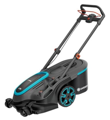 Gardena PowerMax Duo 46/36V Akku-Rasenmäher, 46 cm Schnittbreite, DuoBlade-Technologie, inkl. Power for All-Akku, für Rasenflächen bis 600 m², ergonomisches Design (14646-20)