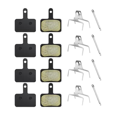 4X Bremsbeläge Fahrrad Scheibenbremse für B01S, B03S,B05S Fahrrad Bremsen Bike Beläge I Bremsbelag I Scheibenbremsbeläge High Performance für Deore, TRP, Tektro