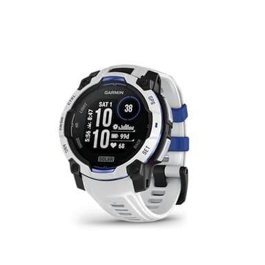 Garmin Instinct 3 GPS 45mm Smartwatch, Solar, Whitestone