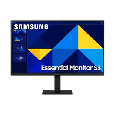 Samsung 27 Zoll Essential S3 S30GD Full HD 1080p (1.920 x 1.080), PC-Monitor, Bildschirm, 100 Hz, IPS-Panel, Game Mode, Off Timer Plus, Eye Saver Mode, Flicker Free, LS27D304GAUXEN