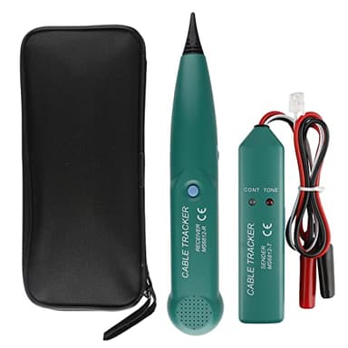 Cable Tracker, Gobesty Kabelbruch Suchgerät Mähroboter, Kabelfinder Kabeltester Leitungssucher, Kabelsucher Leitungssuchgerät, Kabel-Tracer für Netzwerkkabel-Tester, Durchgang des Testschaltkreises