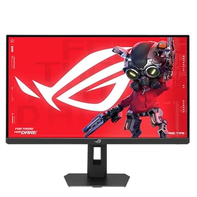 ASUS ROG Strix 5K XG27JCG Gaming Monitor (27 Zoll 5120x2880, 180Hz (OC), 0,3ms (min.), Fast IPS, Dual Modus (180Hz(OC) oder QHD 330Hz), Extreme Low Motion Blur Sync, Stativgewinde, HDR, Aura Sync)