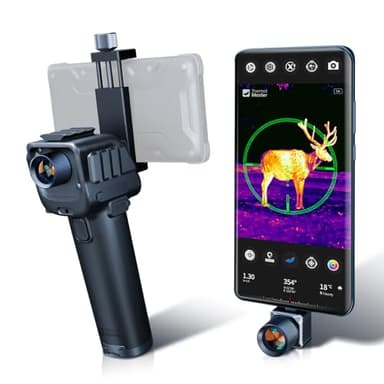 Wärmebildkamera Android T2 Max Wärmebildgerät 20 in 1 Monokular und Zielfernrohr 15-mm Brennweite Thermal Camera 15x Zoom Thermal Scope für die Jagd
