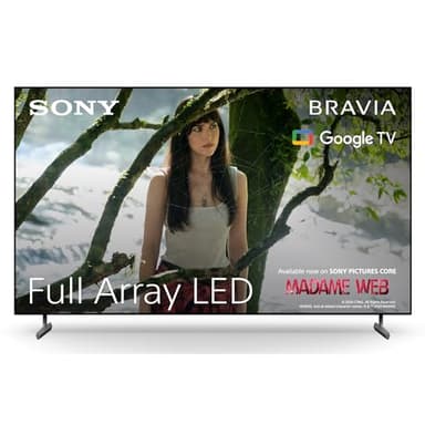 Sony BRAVIA, KD-65X85L, 65 Zoll Fernseher, Full Array LED, 4K HDR 120Hz, Google TV, Smart TV, Works with Alexa, BRAVIA CORE, TRILUMINOS PRO, HDMI 2.1, Gaming-Menü mit ALLM + VRR