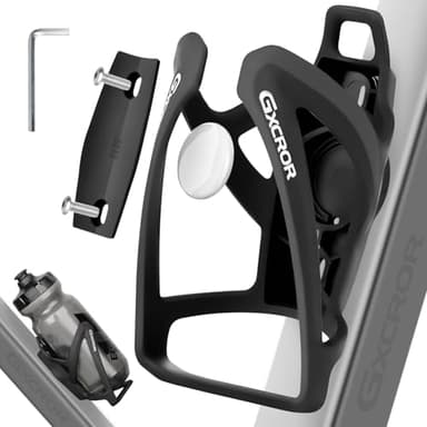 GXCROR AirTag Fahrrad Getränkehalter,Flaschenhalter Fahrrad,Getränkehalter Fahrrad,Trinkflaschenhalter Fahrrad,Leichtgewicht Langlebig