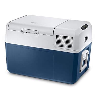 Mobicool MCF60 elektrische Kompressor-Kühlbox 58L – 12V, 24V und 230V – Leistungsstarke Camping Kühlbox für Auto, Wohnmobil, LKW und Outdoor Reisen – Tiefkühlfunktion