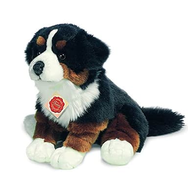 Teddy Hermann 92871 Hund Berner Sennenhund 29cm, Kuscheltier mit idealem Recyclinganteil (Füllmaterial)