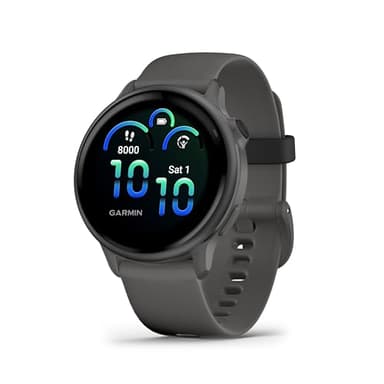 Garmin vívoactive 6 42mm (Amazon Exclusive) - Fitness-Smartwatch, 1,2"-AMOLED-Touchdisplay, bis zu 11 Tage Akkulaufzeit, 80+ Sport-Apps, Trainingsoptionen, Gesundheitsfunktionen, Smart Notifications