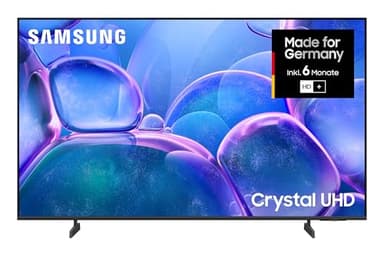 Samsung Crystal UHD 4K U7099F 55 Zoll (138 cm) LED Fernseher, Crystal Prozessor 4K, MetalStream Design, SmartThings, Knox Security, Gaming Hub, AI Upscaling, Kostenlose Inhalte, Smart AI TV